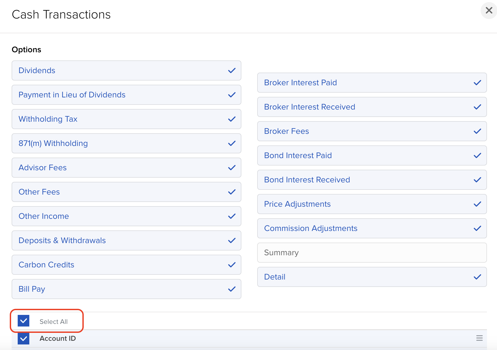 IBKR export trades 9