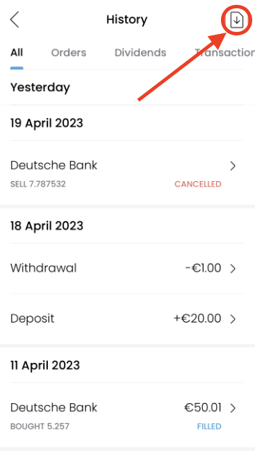 Trading export trades 4