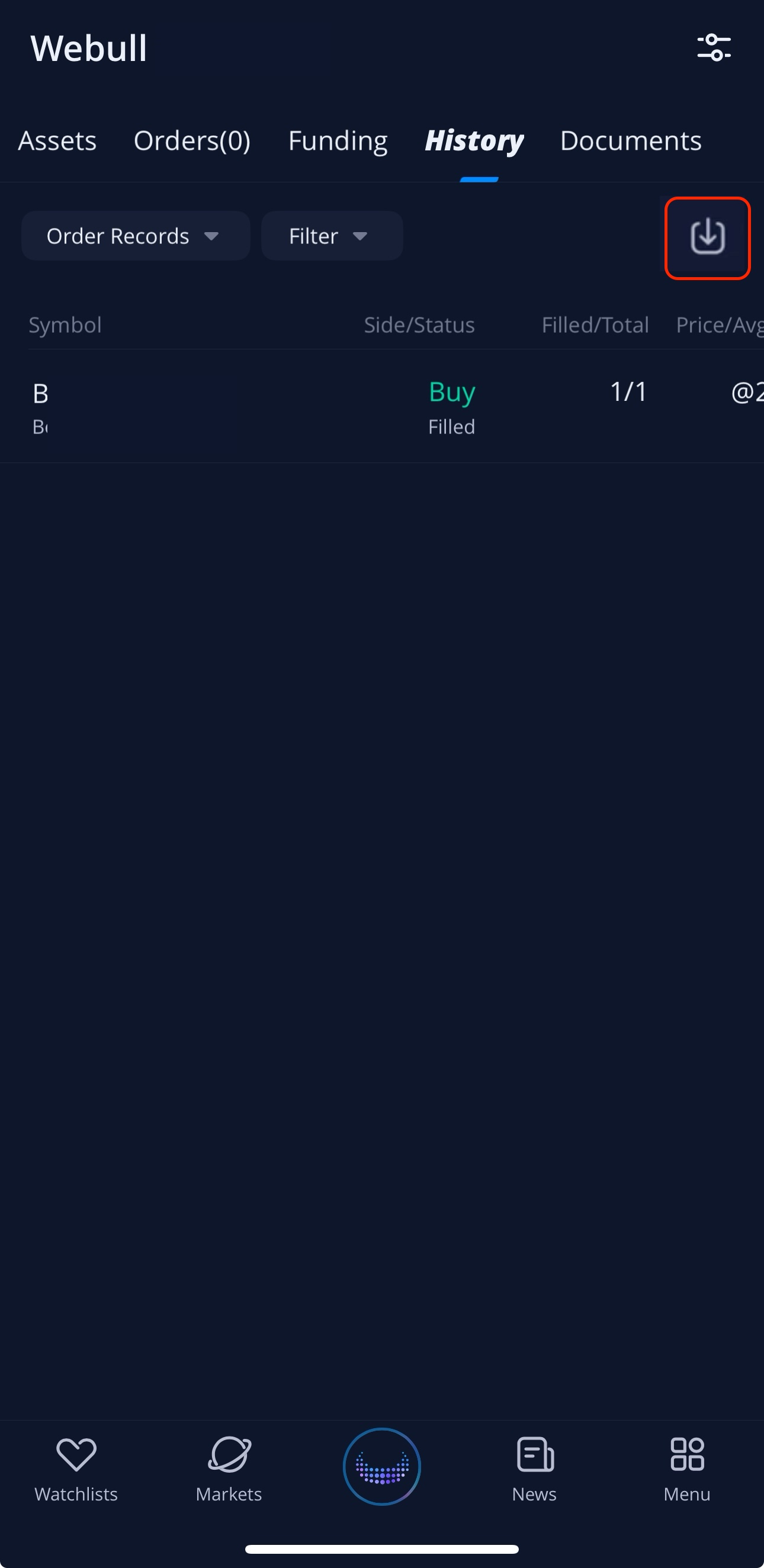 Trading export trades 3